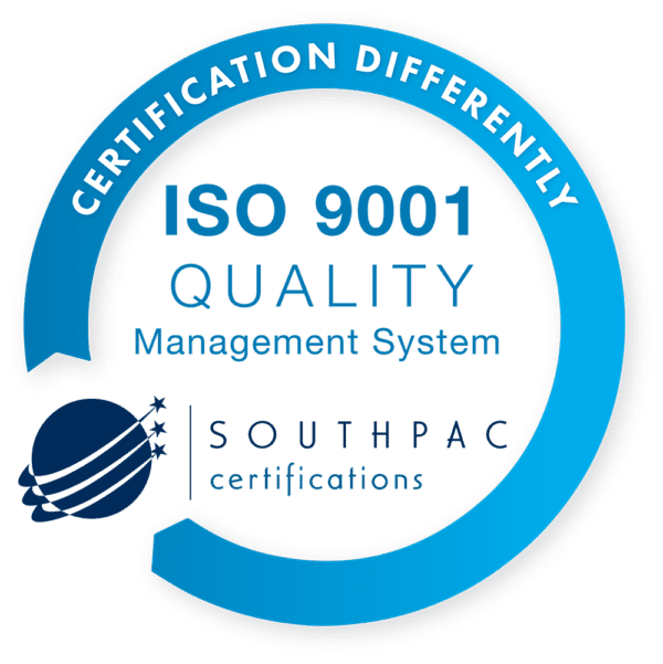 Southpac Certifications ISO 9001 Quality Management System